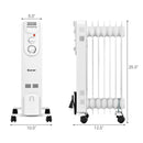 1500W Electric Space Heater with 3 Heat Settings and Safe Protection by LJGDeals
