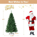 6 Feet Christmas Tree Pre-Lit 3-Minute Quick Shape by LJGDeals