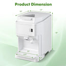 460W Snow Cone Maker Machine Shaver Adjustable-White by LJGDeals