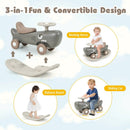 Convertible Rocking Horse and Sliding Car with Detachable Balance Board by LJGDeals