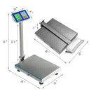 660 lbs Weight Platform Scale Digital Floor Folding Scale by LJGDeals