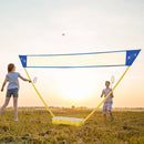 Portable Badminton Set Folding Tennis Badminton Volleyball Net by LJGDeals