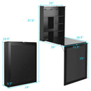 Convertible Wall Mounted Table with A Chalkboard by LJGDeals