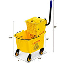 Press Wringer Commercial Mop Bucket by LJGDeals