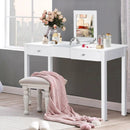 Modern Vanity Dressing Table with 1 Flip Top Mirror and 2 Drawers by LJGDeals