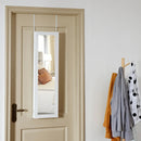 Wall And Door Mirrored Jewelry Cabinet With LED Light by LJGDeals