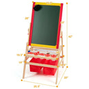 Flip-Over Double-Sided Kids Art Easel by LJGDeals