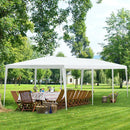 10 x 30 Feet Gazebo Canopy Tent with Connection Stakes and Wind Ropes by LJGDeals