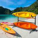 Freestanding Height Adjustable Dual Kayak Storage Rack by LJGDeals