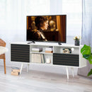 Mid-Century Modern TV Stand for TVs up to 65 Inch with Storage Shelves by LJGDeals