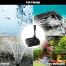All-in-One 660 GPH Pond Filter Pump with Sterilizer and Fountain Jet by LJGDeals