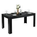 63 Inch Rectangular Modern Dining Kitchen Table by LJGDeals