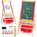 Flip-Over Double-Sided Kids Art Easel by LJGDeals