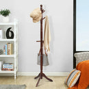 Entryway Height Adjustable Coat Stand with 9 Hooks by LJGDeals
