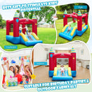 Kids Inflatable Bounce Castle Excluded Blower by LJGDeals