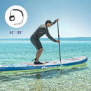 11 ft Inflatable Stand Up Paddle Board Surfboard with Aluminum Paddle Pump by LJGDeals
