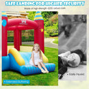 Kids Inflatable Bounce Castle Excluded Blower by LJGDeals