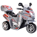 20-day Presell 3 Wheel Kids Ride On Motorcycle 6V Battery Powered Electric Toy Power Bicyle New-Gray by LJGDeals