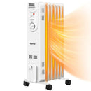 1500W Electric Space Heater with 3 Heat Settings and Safe Protection by LJGDeals