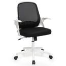 Adjustable Mesh Office Chair Rolling Computer Desk Chair with Flip-up Armrest by LJGDeals