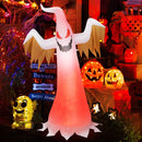 6 Feet Halloween Inflatable Ghost Quick Blow up Halloween D√©cor with LED Lights by LJGDeals