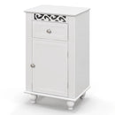 Bathroom Floor Storage Cabinet Organizer with Drawer by LJGDeals