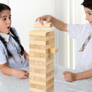 54 Pieces Tumbling Timber Toy with Carrying Bag