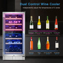 Dual-Zone 30-Bottle Wine Cooler by LJGDeals