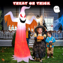 6 Feet Halloween Inflatable Ghost Quick Blow up Halloween D√©cor with LED Lights by LJGDeals