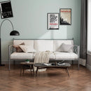 Metal Daybed Twin Bed Frame Stable Steel Slats Sofa Bed by LJGDeals