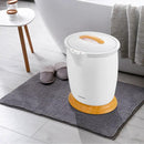 Bathroom Towel Warmer Bucket with Fragrance Holder and Auto Shut by LJGDeals