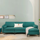 3-Seat L-Shaped Sectional Sofa with USB Ports & Storage by LJGDeals