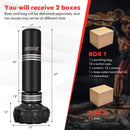 67 Inch Punching Bag with Fillable Suction Cup Base by LJGDeals
