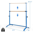 51 Inch Ballet Barre Bar with 4-Position Adjustable Height by DirectDeals