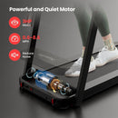 3HP Folding Treadmill with Adjustable Height and APP Control by LJGDeals