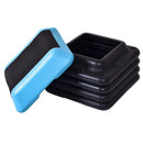 16 x 16 Inch Adjustable 4 Risers Lightweight Aerobic Pedals by LJGDeals
