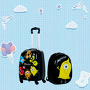 2 Pieces Kids Luggage Set 12 Inch Backpack and 16 Inch Rolling Suitcase