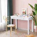 Modern Vanity Dressing Table with 1 Flip Top Mirror and 2 Drawers by LJGDeals