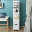 5-Tier Multifunctional Bathroom Floor Cabine Storage with 2 Drawers by LJGDeals