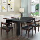 63 Inch Rectangular Modern Dining Kitchen Table by LJGDeals