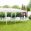 10 x 30 Feet Gazebo Canopy Tent with Connection Stakes and Wind Ropes by LJGDeals