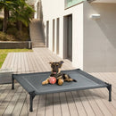 Portable Elevated Outdoor Pet Bed with Removable Canopy Shade by LJGDeals