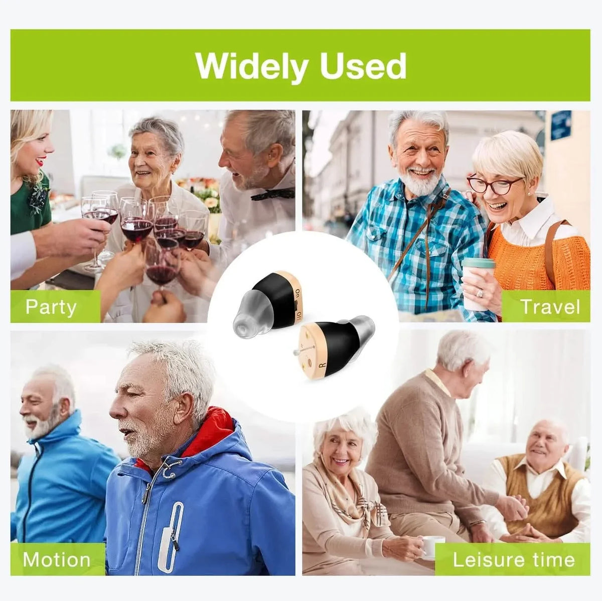 Rechargeable Hearing Aids – Invisible In-Ear, Noise Reduction, Volume Control, photo 8 of 10