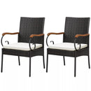 Mclean Rattan Garden Chair (Set of 2)