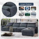 Oversized Modular L Shaped Sectional Couch