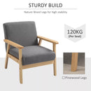 Cline Linen Accent Armchair