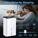 100-Pint Dehumidifier with Smart App and Alexa Control for Home and Basements-White by LJGDeals