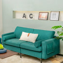 Modular 1/2/3/4-Seat L-Shaped Sectional Sofa Couch with Socket USB Port-2-Seat by LJGDeals