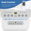 Portable Air Conditioner 5000 BTU Cools 250 Sq Ft with Remote by LJGDeals
