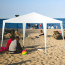 10 x 10 Feet Outdoor Side Walls Canopy Tent with 4 Removable Sidewalls by LJGDeals